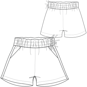 Fashion sewing patterns for LADIES Shorts Short 7181